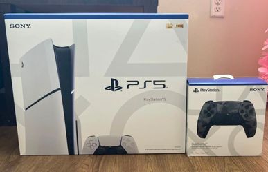 PS5 Slim Digital with Extra Dualsense Controller
