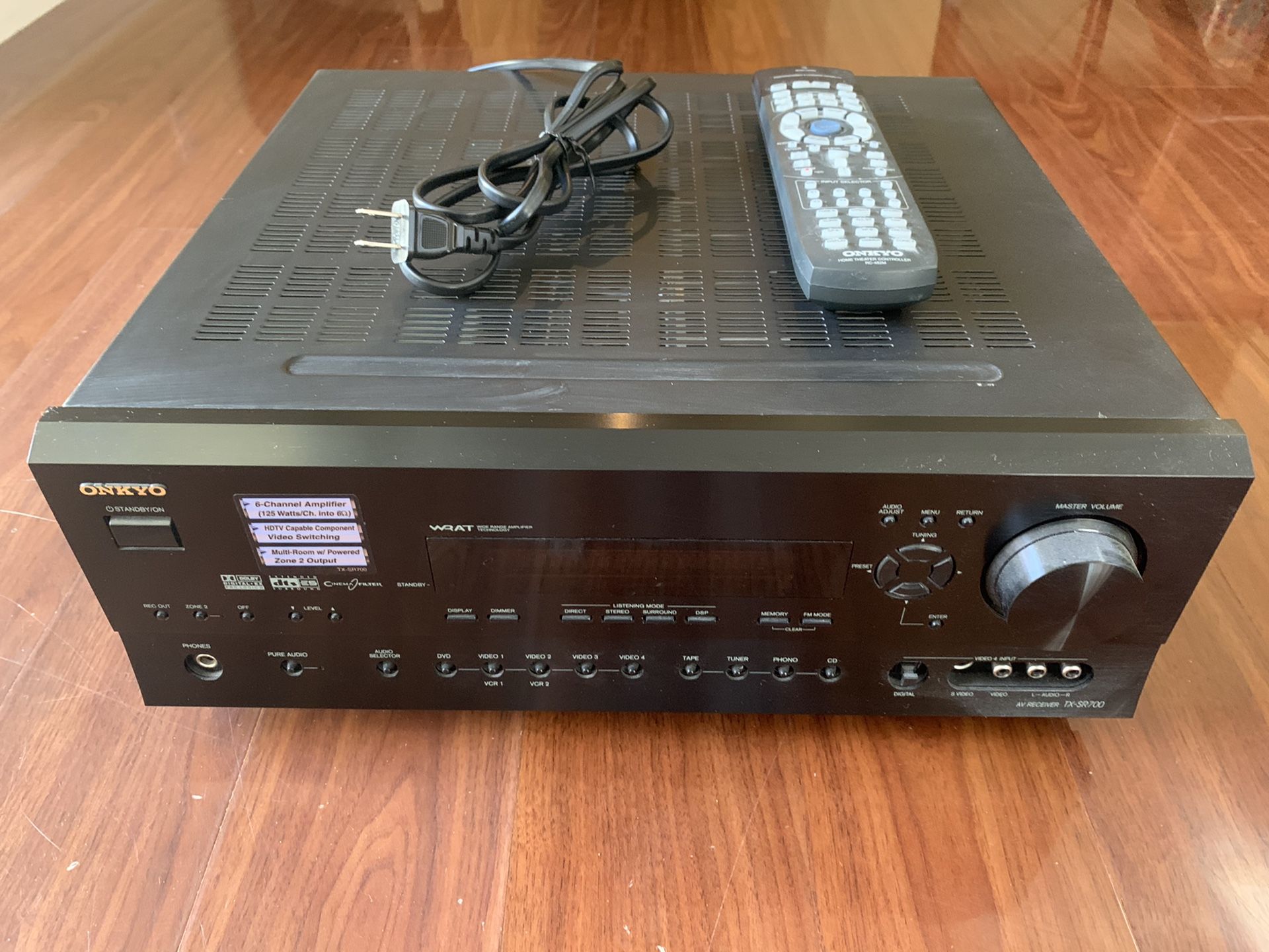 Onkyo TX-SR700 DolbyDigital DTS AV Receiver