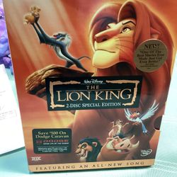 The Lion King Disney DVD