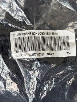 Championship box logo new era