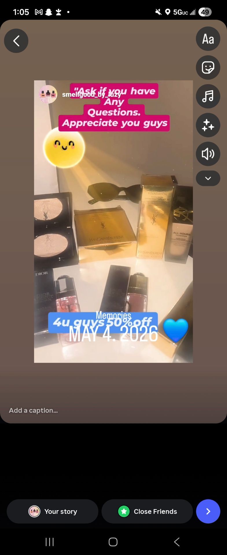 Luxury make up