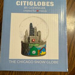 Godinger Chicago Snow Globe From Macys 