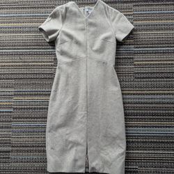 COS Wool Pencil Dress Beige (US 8)