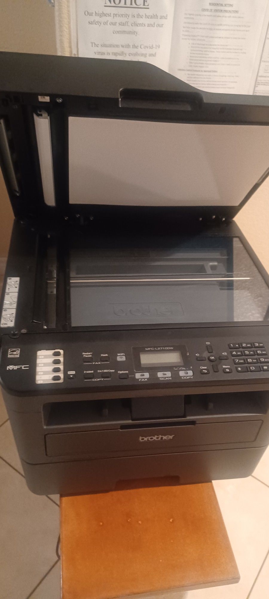 Brothers Printer/scanner Model: Mfc-L2710dw