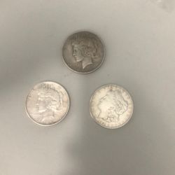 Silver coins $80 each