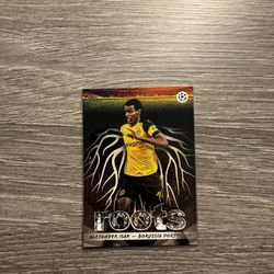 Alexander Isak Topps UEFA Roots Insert Borussia Dortmund