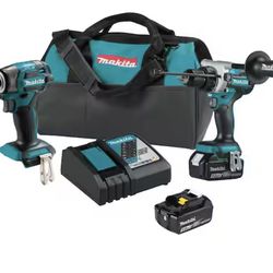 Makita 18-Volt LXT Lithium-ion Brushless Cordless 2-piece Combo Kit (Hammer Drill/ Impact Driver)
