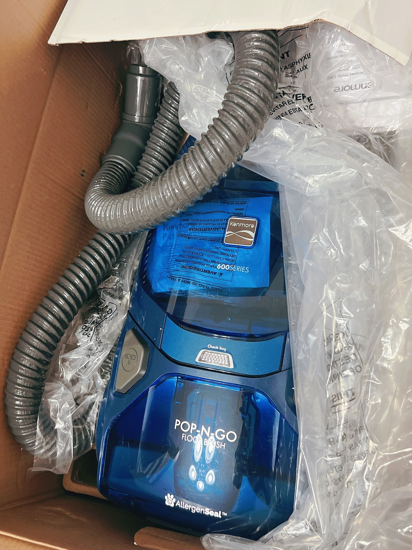 Kenmore Pet Friendly Pop-N-go Canister Vacuum Series 600
