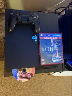 PS4 Pro 1TB Bundle + Controller + GTA V + Until Dawn – Clean & Quiet