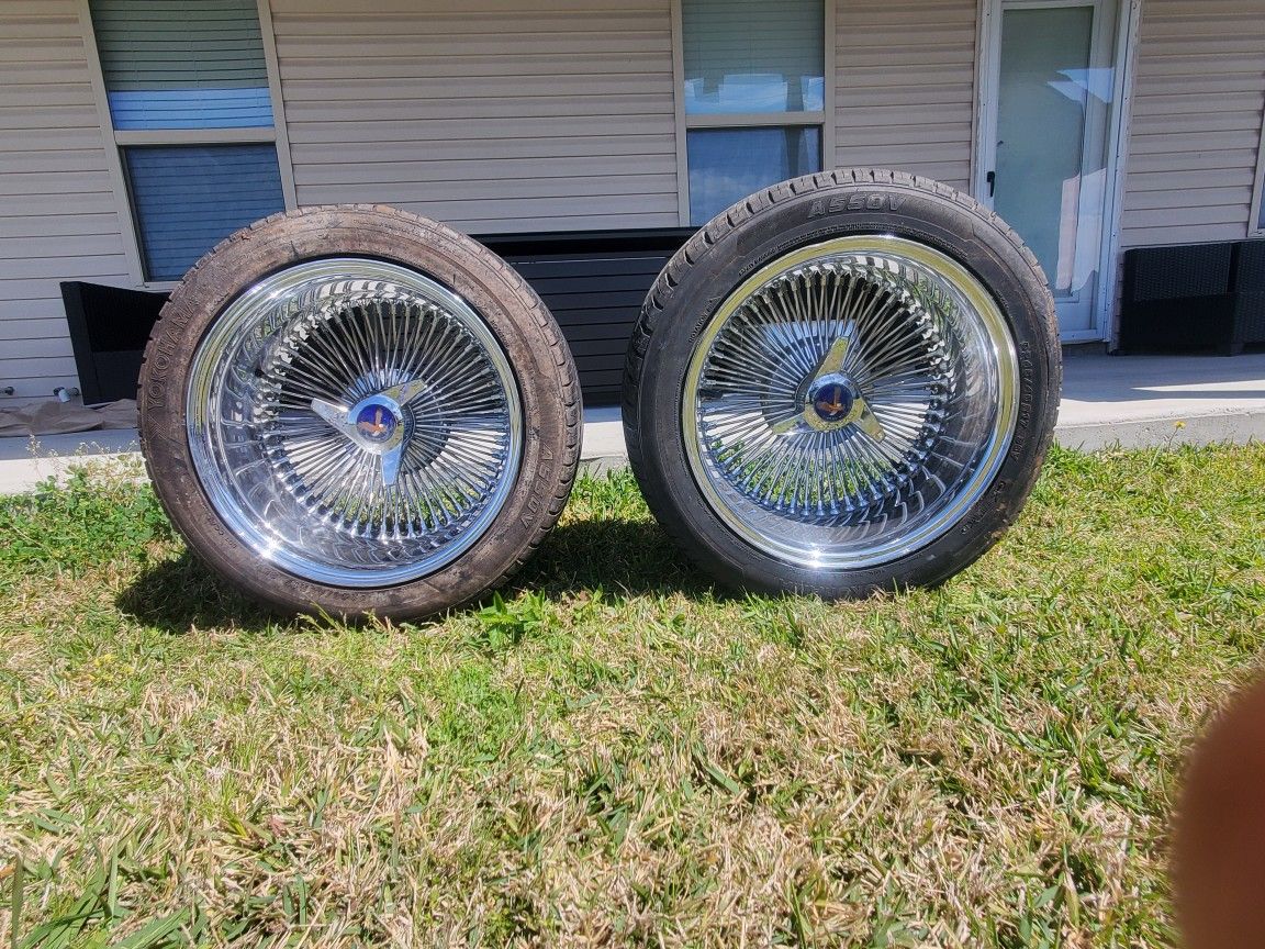 True 17 Inch Dayton Wheels