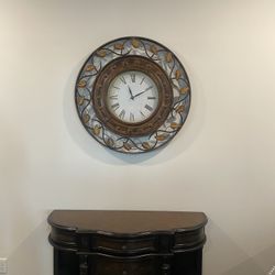 Decorative Large Metal Wall Clock
