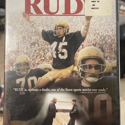 NEW Rudy (Special Edition) DVD
