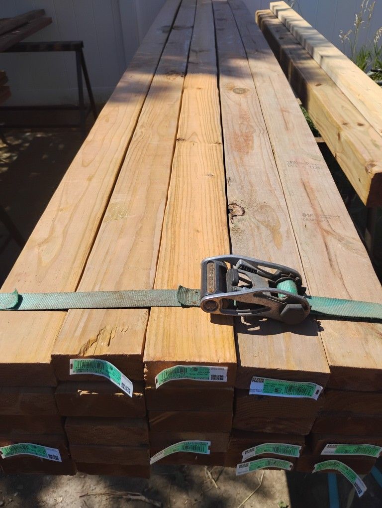 2x4x12 PRESSURE TREATED