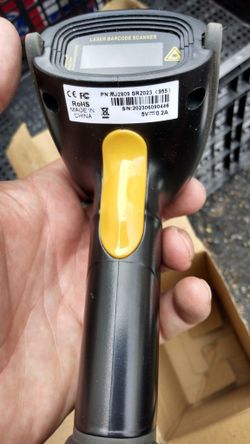UNIDEEPLY MJ2809 SR2023 Handheld USB Laser Barcode Scanner Wired 1D Re [KO6579]