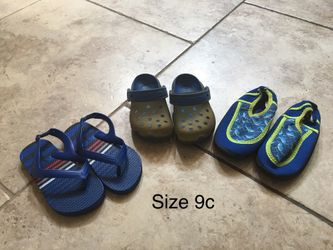 Boy summer sandals size 9c