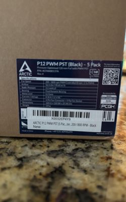 Artic Fan P12 PWM PST (5 Pk)
