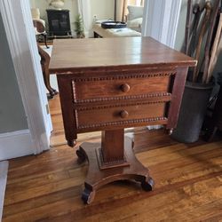 End Table With Drawers