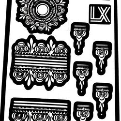 Henna Stencils For Hands