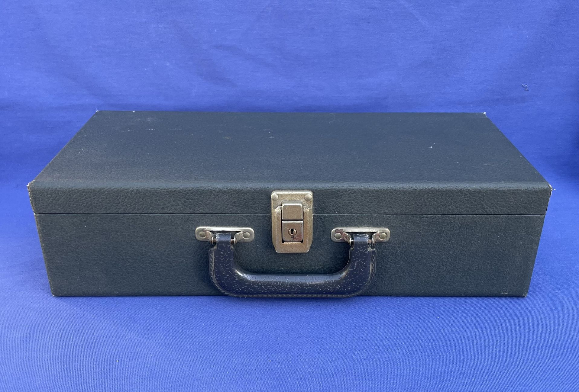 Vintage Ednalite Projection Pointer Model 120 A With Original Case & Locking Key