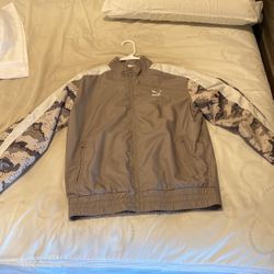 Men’s Small Puma Camo Windbreaker 