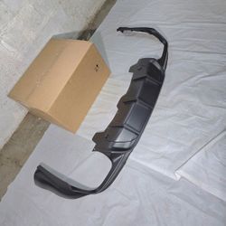 Jeep Grand Cherokee SRT Diffuser quad Trackhawk Style for 2011-2021 SRT