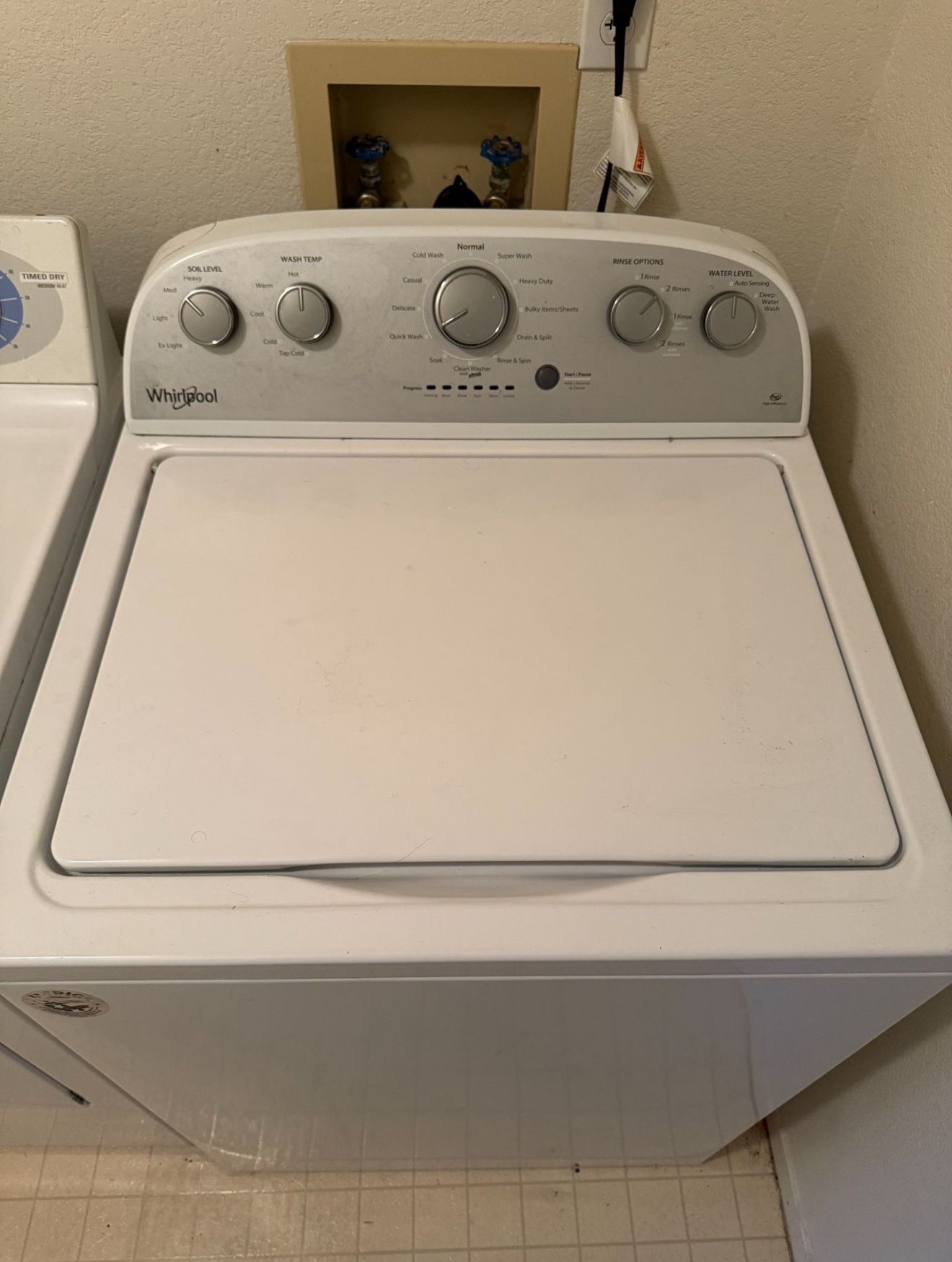 Whirlpool Washer 