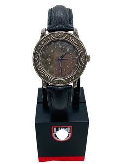 Vintage John Hardy Oxidized Sterling Silver Swiss Men's Watch (4874)