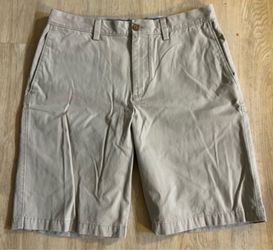 Men's Beige Chino Shorts By Banana Republic