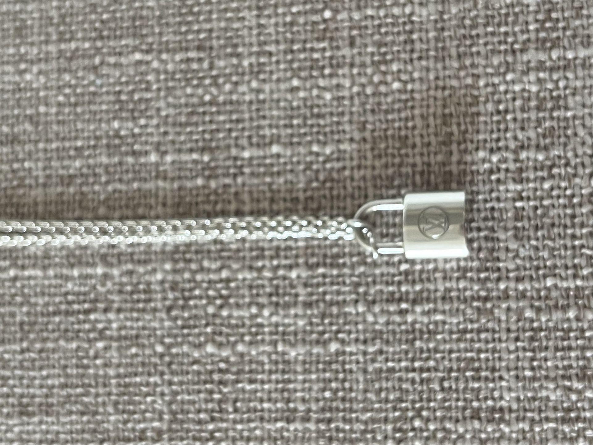 Louis Vuitton Lock It Pendant Sterling Silver