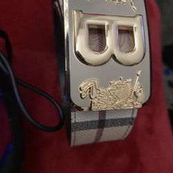 burberry belt horse buckle