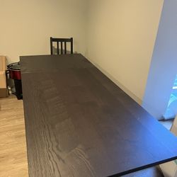 Ekedalen Extendable Table And Stefan Chairs
