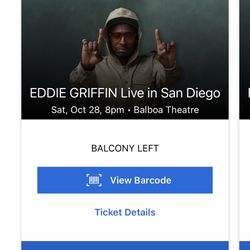 Eddie griffin Stand Up Comedy At Balboa Theatre