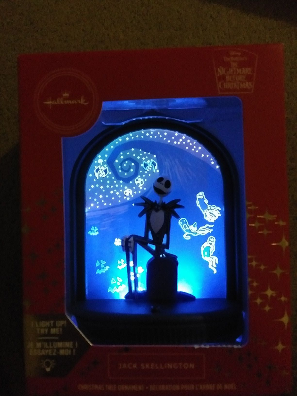 Nightmare before Christmas led ornament