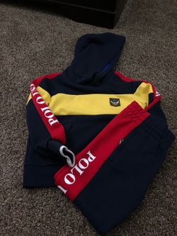 Toddler polo sweatsuit