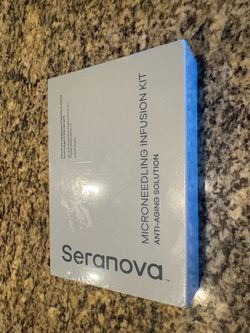 Sealed New Seranova Microneedling Infusion Kit