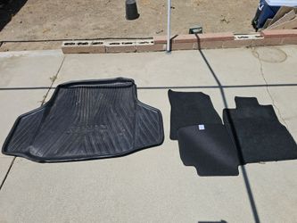 23-26 Honda Accord Floor Mats and Rubber Trunk Mat