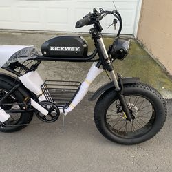 NEW KICKWEY  ELECTRIC  BIKE