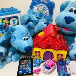15lbs Giant Nick Jr Blues Clues Plush Toy Lot Blues Clues Learning Toys