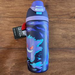 Pokemon Owala Water Bottle GENGAR fl oz Stainless Steel Special Edition FreeSip Water Bottle - GENGAR