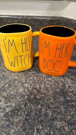 Rae Dunn Halloween Mug Set
