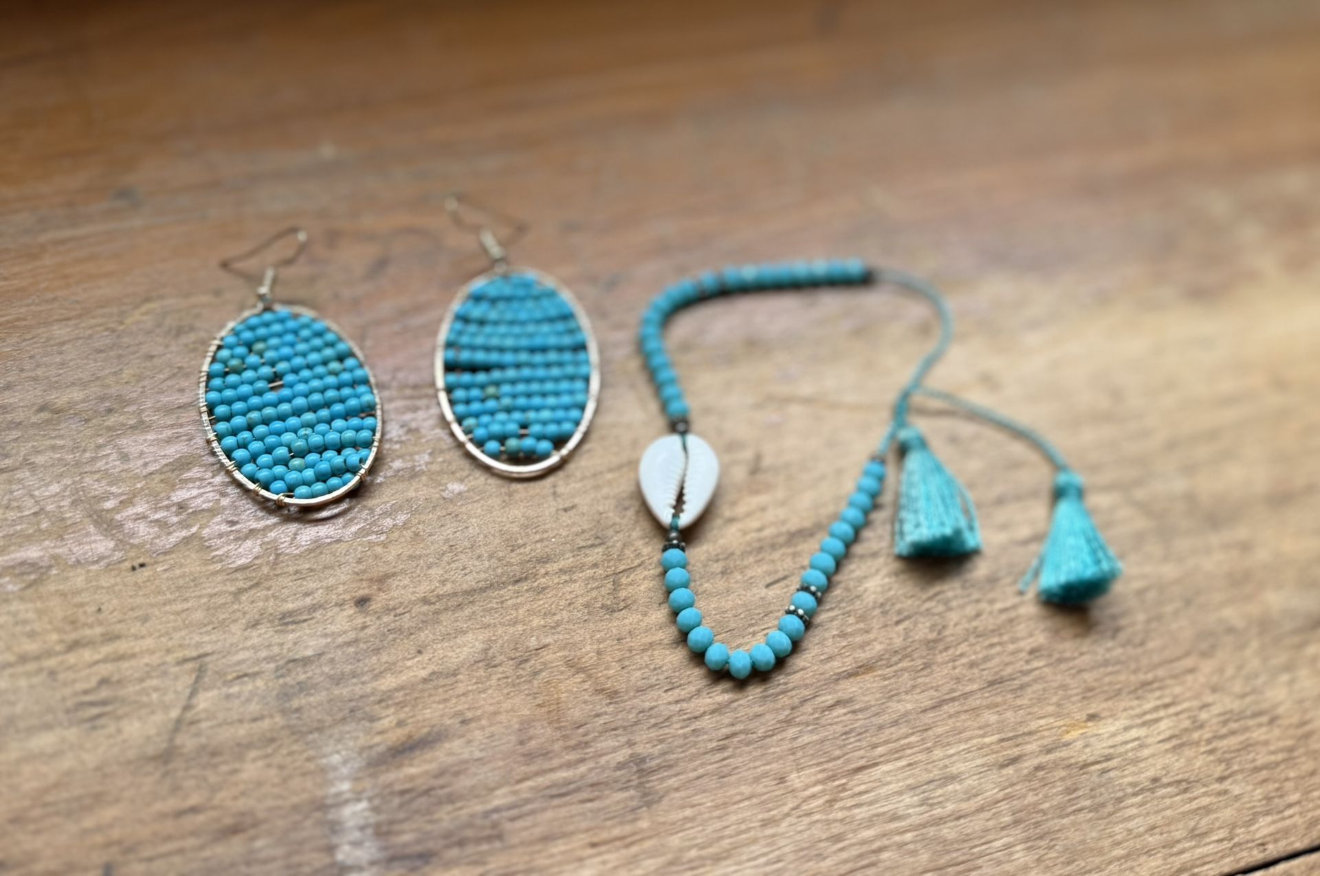 Earrings and Bracelet Set