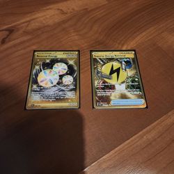Pokemon Hyper Rare Gold Cards