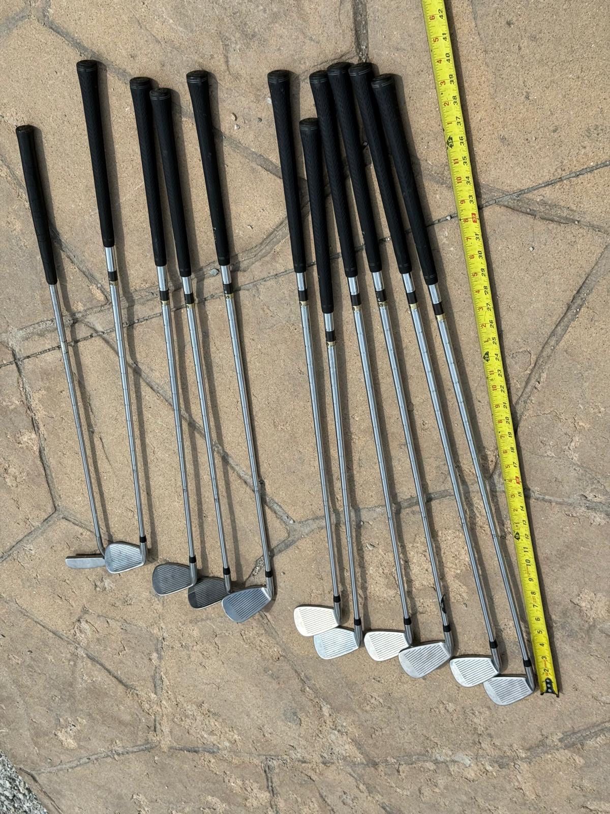 Used Black Cat 3,4,5,6,7,8,9,L,S,P Plus a Putter Iron Set 11 Clubs Total OBO