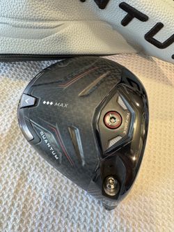 Like New Callaway quantum triple Diamond Max 10.5 Degree Golf Driver head only