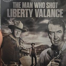 The Man Who Shot Liberty Vance - 4k Blu-ray + Digital - New! Make me an Offer! 