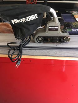 Porter Cable Belt Sander 3”