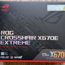 Asus rog Crosshair X670e Extreme Motherboard