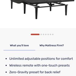 Adjustable Bed Frame - Queen