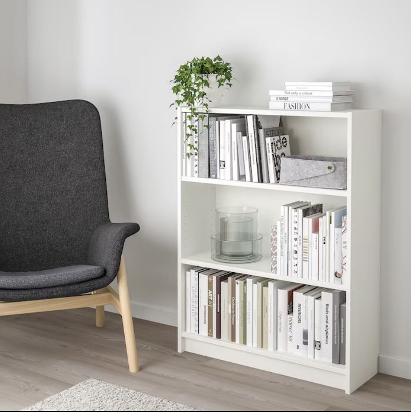 Two IKEA Billy Bookcase / Bookshelf - 2x