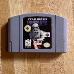Nintendo 64 Star Wars Shadows Of The Empire N64